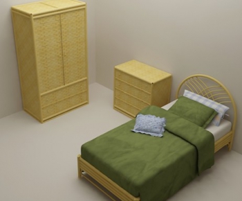 European Style Single Bed-ID:843819224