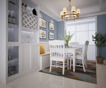 American Style Dining Room-ID:202556157