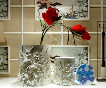 Modern New Chinese Style Decorative Set-ID:512325391