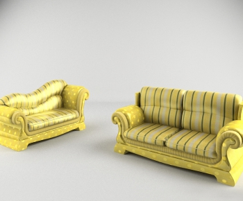 European Style A Sofa For Two-ID:268537972
