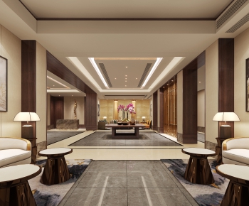 New Chinese Style Lobby Hall-ID:212414449