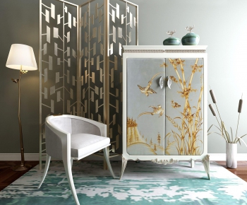Post Modern Style Side Cabinet/Entrance Cabinet-ID:683989388