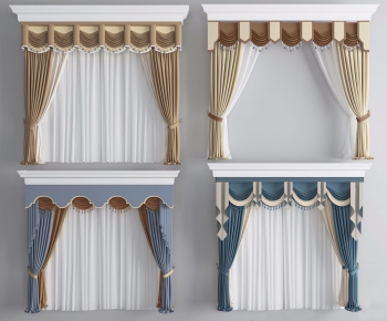 American Style Simple European Style The Curtain-ID:168949794