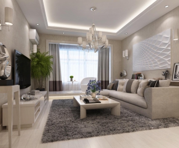 Modern A Living Room-ID:500312989