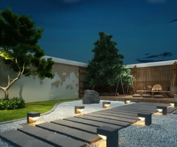 New Chinese Style Courtyard/landscape-ID:213473758