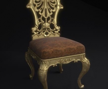 European Style French Style Single Chair-ID:553988396