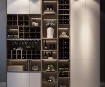 Modern Wine Cabinet-ID:660955658