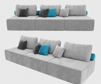 Modern Three-seat Sofa-ID:103096667