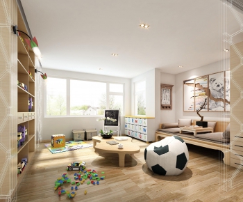 New Chinese Style Children's Room-ID:400805382