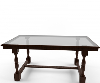 American Style Dining Table-ID:628782829