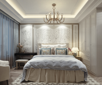 Simple European Style Bedroom-ID:481076746