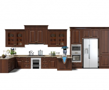 American Style Kitchen Cabinet-ID:649833948