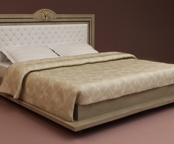 European Style Double Bed-ID:747694772