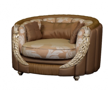 European Style Single Sofa-ID:538443989
