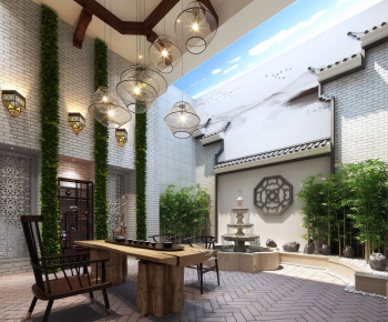 New Chinese Style Tea House-ID:359201339