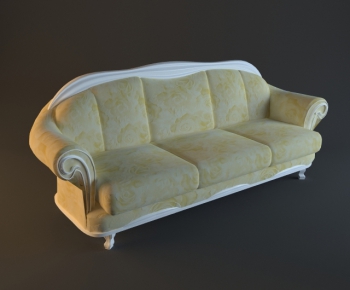 European Style Three-seat Sofa-ID:966929598