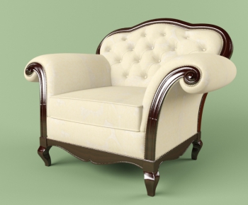 European Style Single Sofa-ID:325726156