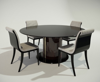 Modern Dining Table And Chairs-ID:416676622