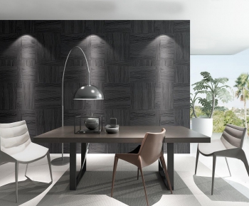 Post Modern Style Dining Table And Chairs-ID:723225157
