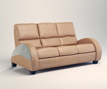 Modern Three-seat Sofa-ID:881529656
