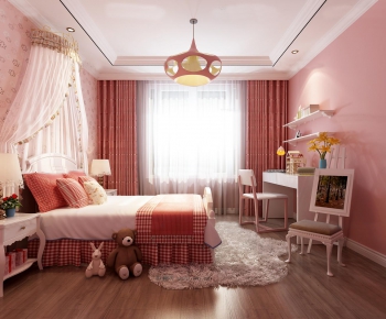 European Style Girl's Room Daughter's Room-ID:392641349