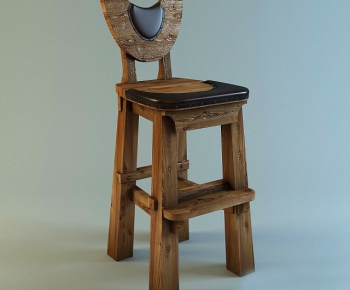 Country Style Bar Chair-ID:316838985
