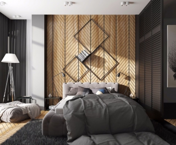 Nordic Style Bedroom-ID:469676263