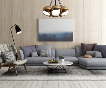Modern Nordic Style Sofa Combination-ID:189710924