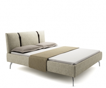 Modern Double Bed-ID:795093825