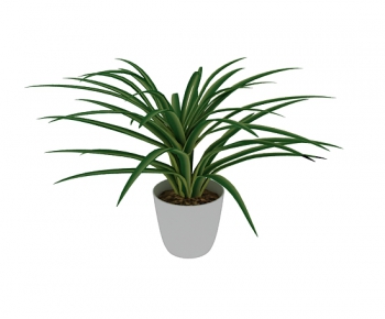 Modern Potted Green Plant-ID:855747788