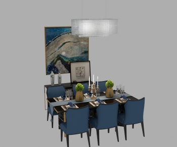 Modern Dining Table And Chairs-ID:799771584