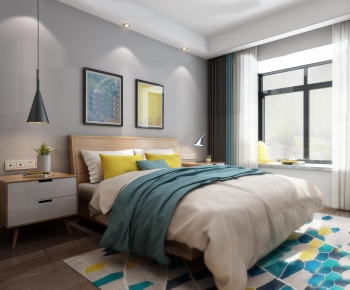 Nordic Style Bedroom-ID:151449159