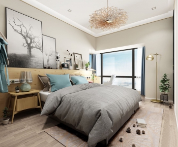 Nordic Style Bedroom-ID:460552783