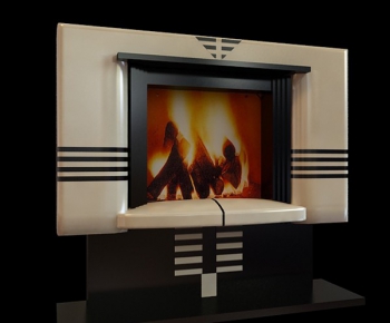 Simple European Style Fireplace-ID:175062483