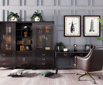 American Style Bookcase-ID:120939551