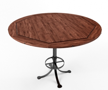 Industrial Style Table-ID:804854185