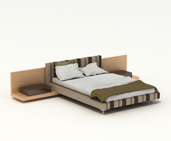 Modern Double Bed-ID:560451641