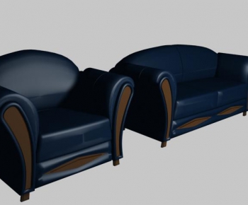 European Style Single Sofa-ID:501863439