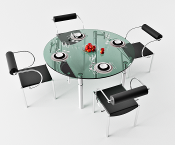 Modern Dining Table And Chairs-ID:304411728