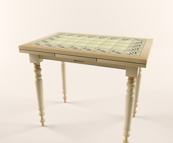 Simple European Style Table-ID:146358116