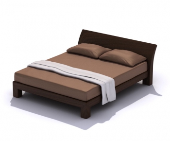 Modern Double Bed-ID:940157479