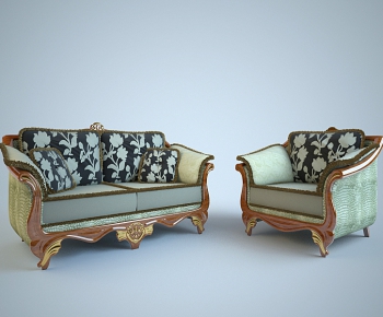 European Style A Sofa For Two-ID:499586257