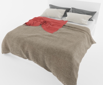 Modern Double Bed-ID:281941556