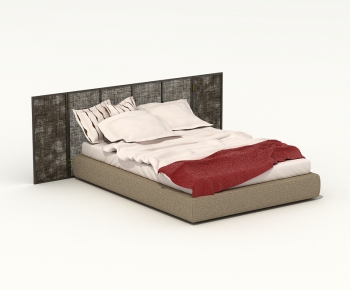 Modern Double Bed-ID:489276433