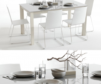 Modern Dining Table And Chairs-ID:814345529