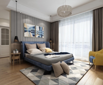 Nordic Style Bedroom-ID:455573723