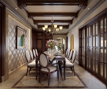 American Style Dining Room-ID:142489288