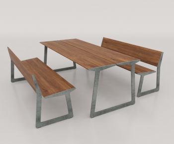 Modern Dining Table And Chairs-ID:132919596