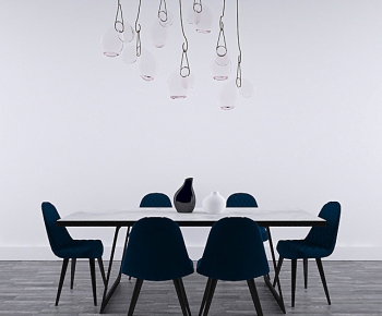 Modern Dining Table And Chairs-ID:212350722