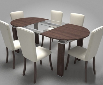 Modern Dining Table And Chairs-ID:112997937